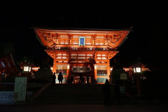Kyoto Night Walking Guided Tour at Fushimi Inari Shrine - What the $39.19 price really covers