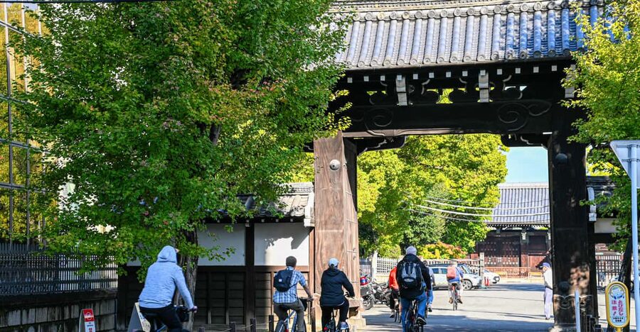Kyoto: North Kyoto Guided Cycling Tour with Lunch - Kitano Tenmangu and the meaning behind the shrine