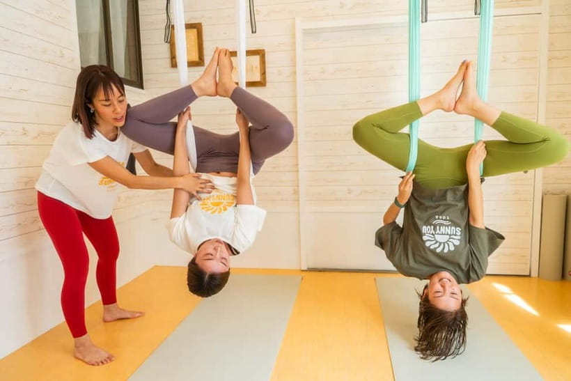 Kyoto: Private Aerial Yoga Class - Finding SUNNY YOU Yoga Studio