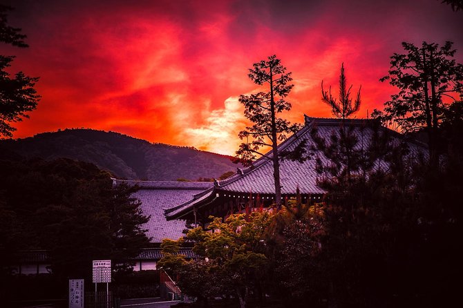 Kyoto Private Night Tour with a Local – Bars, Bites & Culture - Yasaka Shrine under evening lights
