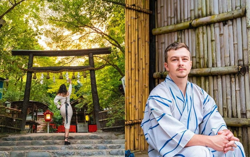 Kyoto: Private Photoshoot Experience in Arashiyama Bamboo - Kimono Forest and Nonomiya Shrine