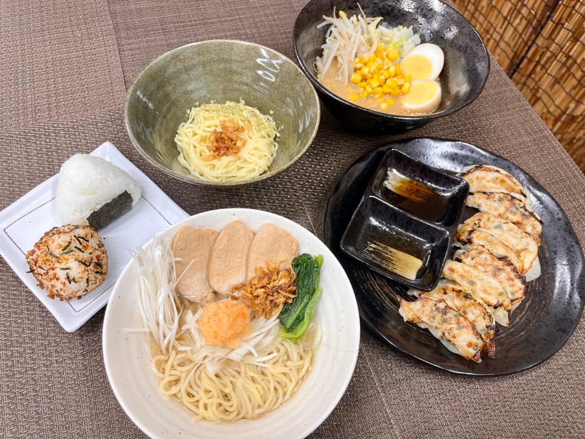 Kyoto: Ramen, Gyoza, and Onigiri Cooking Class - A fast start with pre-portioned ingredients