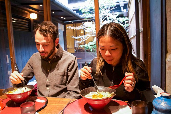 Kyoto Ramen Tour - Two small bowls, two sides of Kyoto ramen