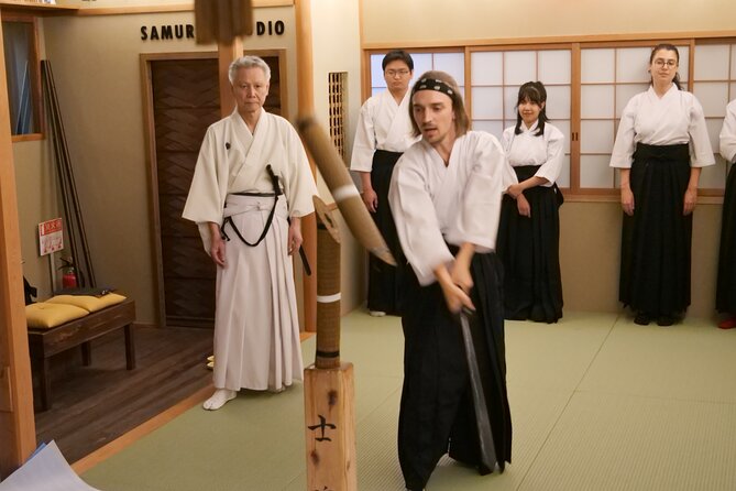 Kyoto Samurai Discovery Samurai Sword Test Cutting Training - Who will enjoy this experience most
