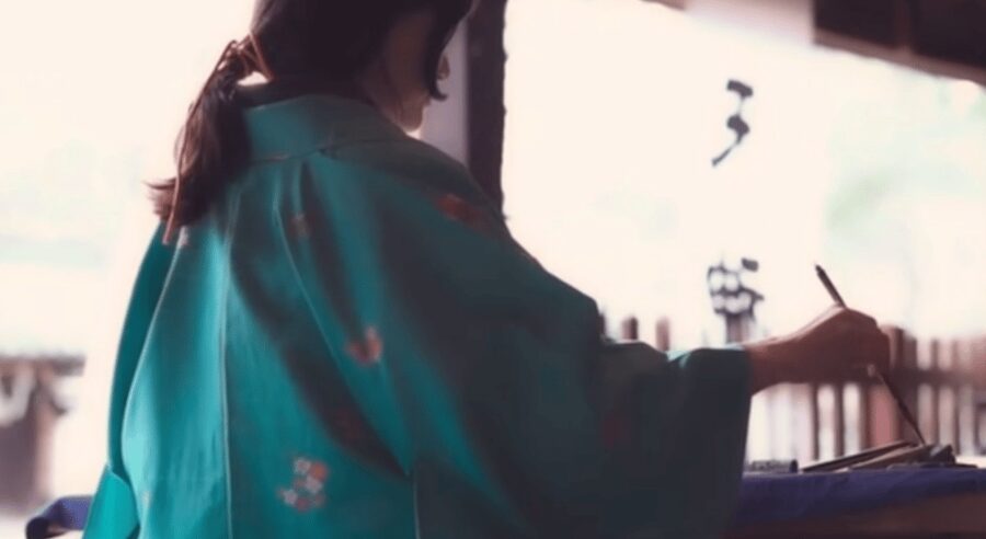 Kyoto: Sumi Ink and Brush Calligraphy Experience - A 50-minute activity with a clear rhythm