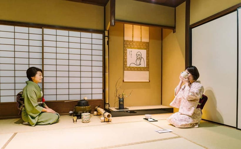 Kyoto: Tea Ceremony in 100-year-old Kyo-Machiya Townhouse - Entering a Kyoto machiya for tea