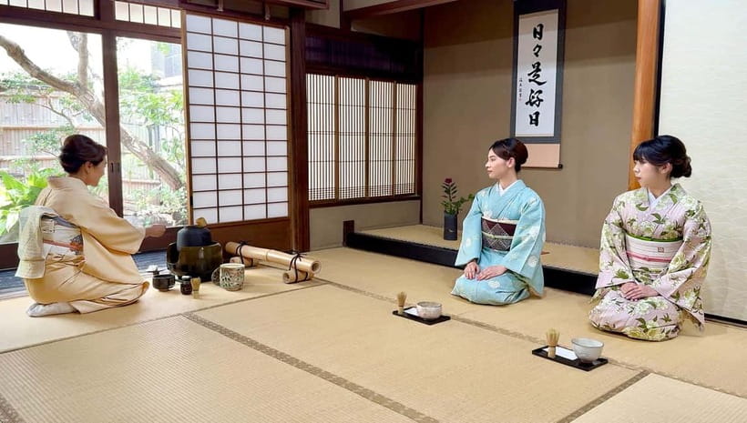 Kyoto: Tea Ceremony in 100-year-old Kyo-Machiya Townhouse - What happens during the 50-minute ceremony