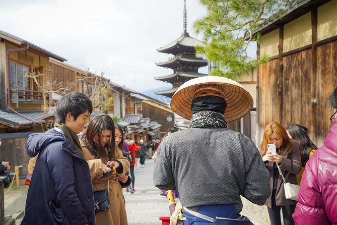 Kyoto Tea Ceremony & Kiyomizu-dera Temple Walking Tour - Drinking from Otowa Waterfall