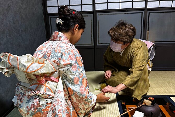 KYOTO Tea Ceremony with kimono near by Imamiya Jinjya Shrine - Why the kimono changes the experience