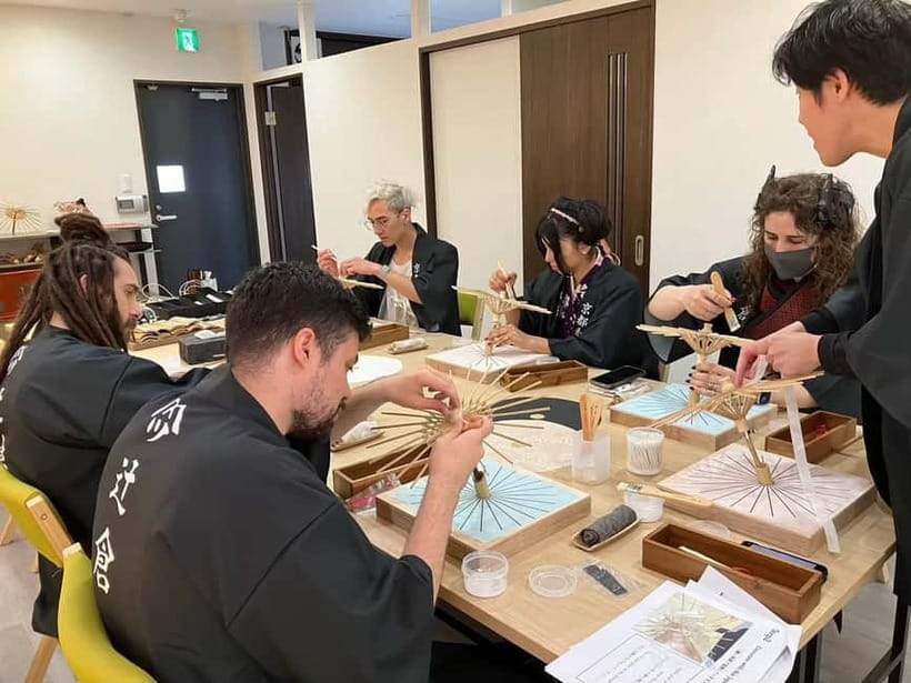 Kyoto: Traditional Mini Umbrella Making Workshop - A traditional Kyoto craft in miniature