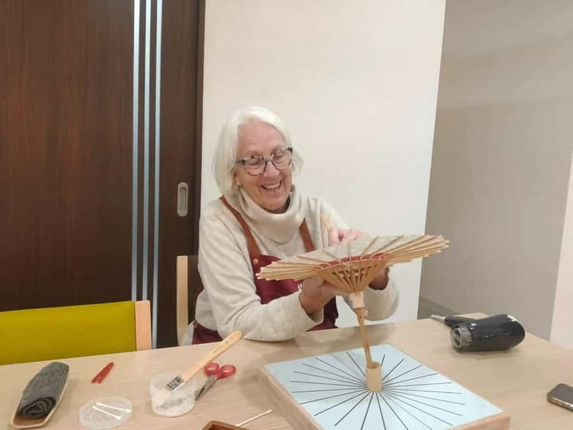 Kyoto: Traditional Mini Umbrella Making Workshop - Choosing your design and making it personal
