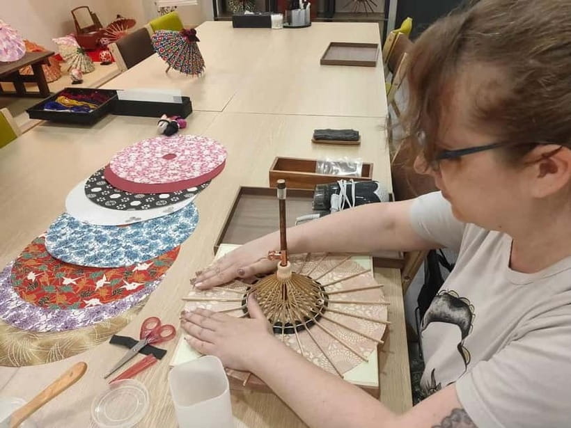 Kyoto: Traditional Mini Umbrella Making Workshop - Finding the shop near Shijo Kawaramachi