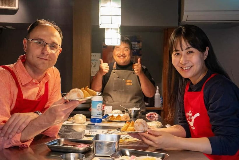 Kyoto Udon & Tempura Cooking Class with Professional Chefs - Inari sushi, rice, and the planned menu