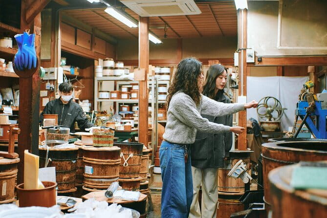 Kyoto Urushi Lacquer Factory Tour and Chopstick Making Experience - Entering Und., the factory store in central Kyoto