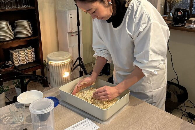 Kyoto: White Miso Cooking Class & Fermented Food Course Lunch - Key points to know before booking