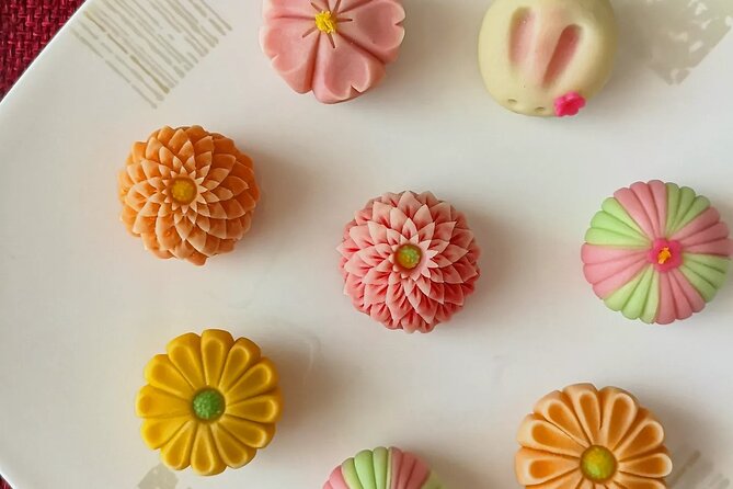 Nerikiri and Matcha Making Class in Kyoto - Five designs and a set of shaping tools