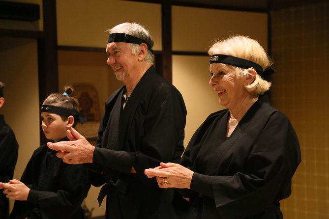 Ninja 1-hour Hands-on Lesson by Japanese master in Kyoto -Entry - Getting started at the Kyoto dojo