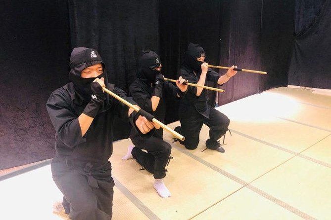 Ninja Experience (Family Friendly) at Samurai Ninja Museum KYOTO - Shuriken, blowguns, and simple sword skills