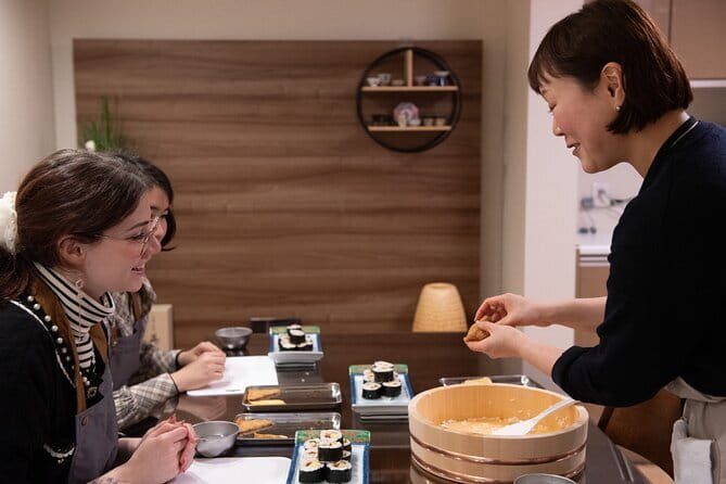 Nishiki Market, Private Sushi class & Sake Tasting in Townhouse - Starting with Kyoto’s Kitchen at Nishiki Market