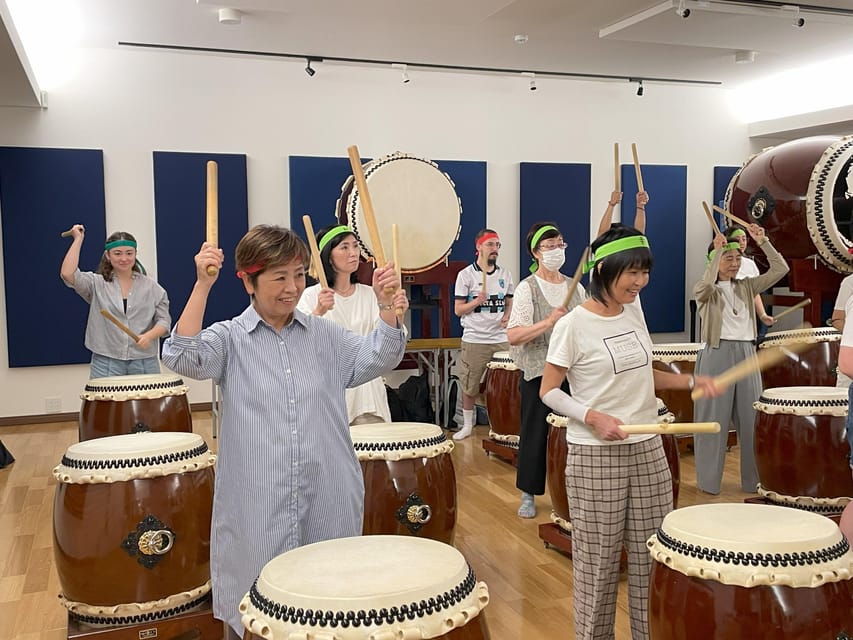 Osaka: Japanese Drum Taiko Workshop - Writing your wish on a hachimaki