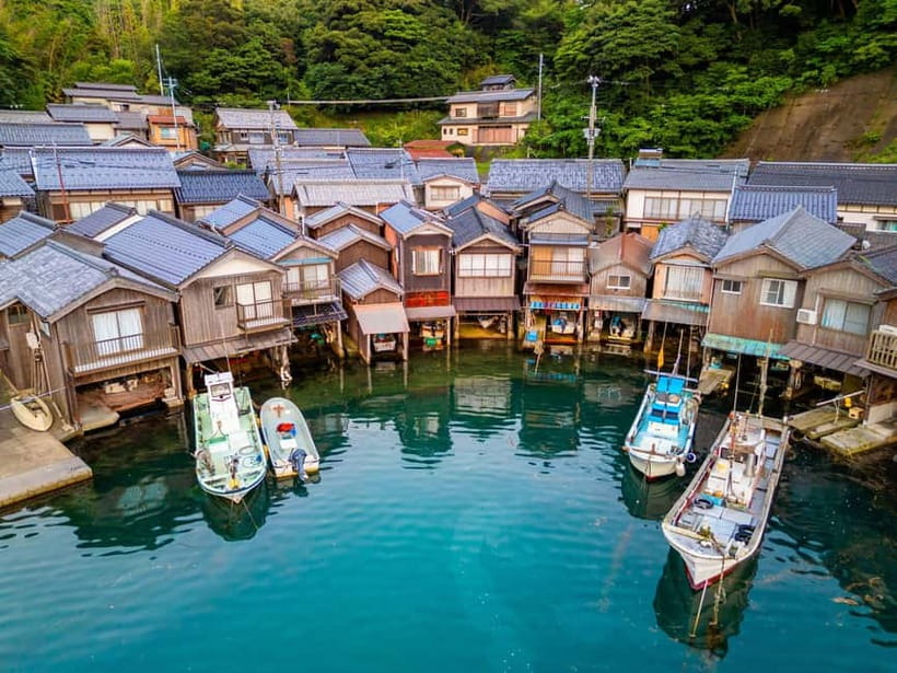 Osaka: Kyoto By The Sea with Amanohashidate & Ine no Funaya - Chionji Temple and the rotating Kaisen Bridge