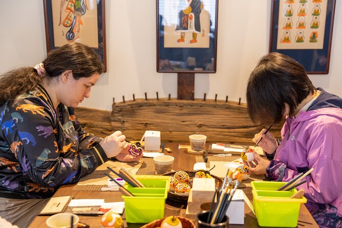 Otsu-e Folk Art Workshop & Local Culture Walk Near Kyoto - Tea, sweets, and your painting at Ichie Wado