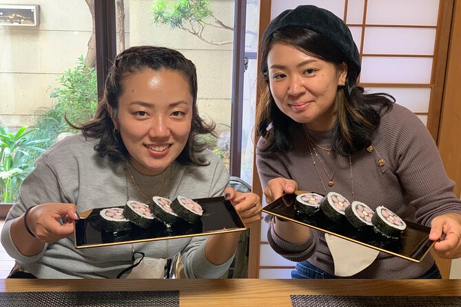 Private Art Sushi Roll Class in Kyoto - Food choices and the final tasting