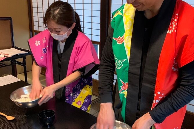 Private Cooking Class Udon in Kyoto Japan - The seven steps from saltwater to noodles