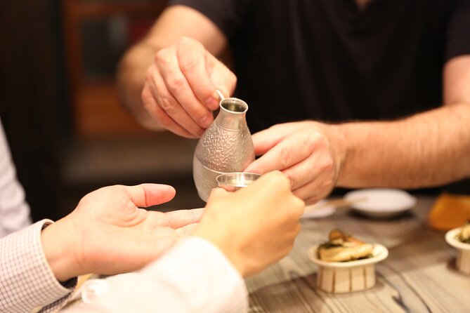 Private Food & Sake Tour in Central Kyoto with Sake Sommelier - The first stop: sake, production, and tasting