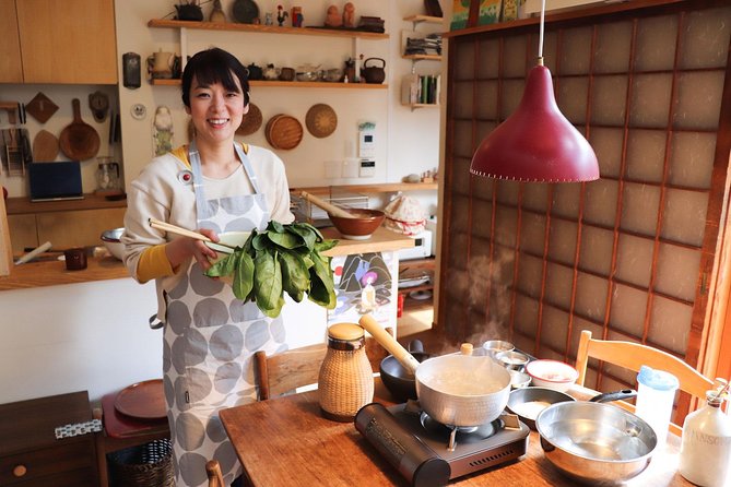 Private Kyoto Market Tour and Authentic Cooking Class with Aki - Cooking Japanese dishes in a home kitchen
