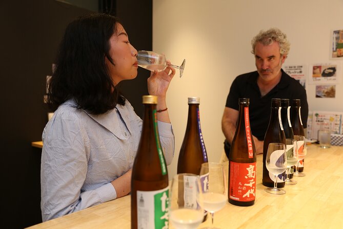 Private Sake Tasting in Central Kyoto with Sake Sommelier - Snacks at a Standing Sake Bar