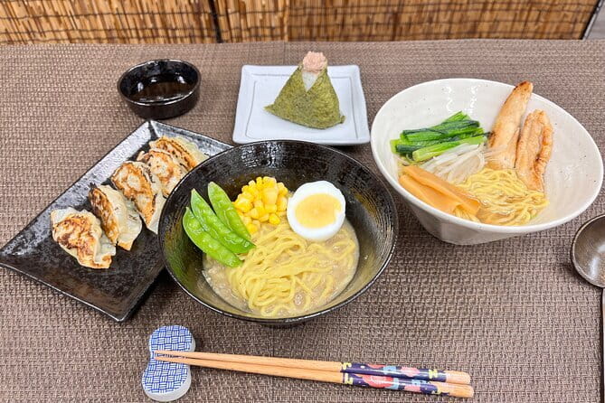 Ramen Gyoza Onigiri Japanese Cooking Class in Kyoto - Key points to know before you book