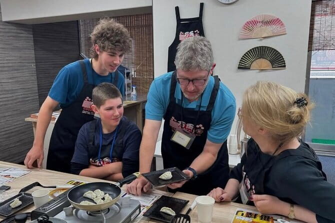 Ramen Gyoza Onigiri Japanese Cooking Class in Kyoto - Three Japanese dishes packed into 90 minutes