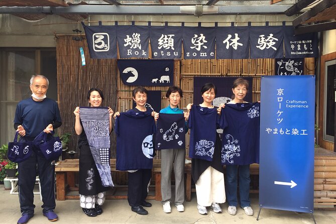 Roketsu dyeing experience: M course Roketsu Dyeing Experience - Arriving at Roketsu73 in Nishikyogoku