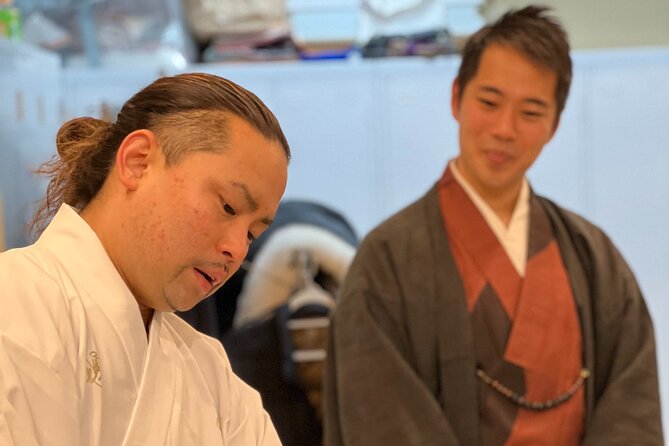 Samurai Training with Modern day Musashi in Kyoto - Drawing, sheathing, and wielding the katana