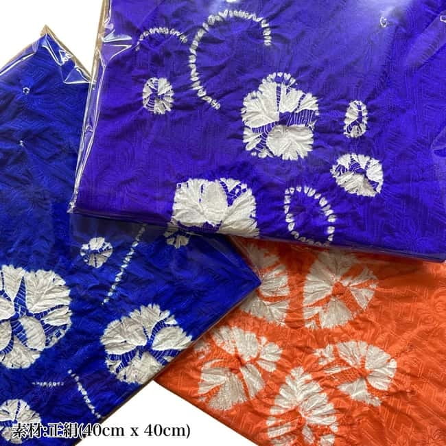 Shibori Fukusa Course at Kyoto Shibori Museum - Making a silk scarf in one compact class