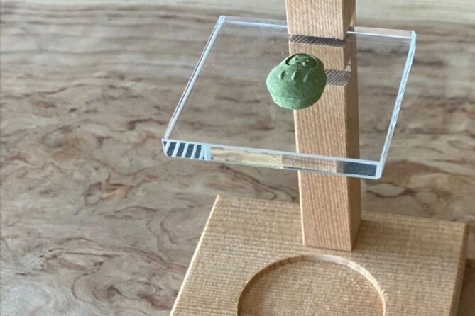 Utilising upcycled Matcha! Creating matcha incense (Uji, Kyoto) - What you take home
