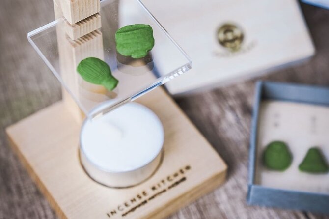 Utilising upcycled Matcha! Creating matcha incense (Uji, Kyoto) - Price, group size, and what the cost means